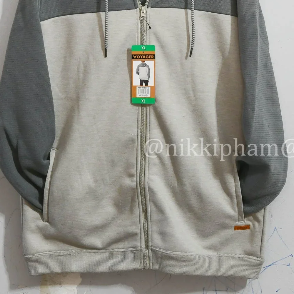 Voyager Men's Full Zip Hoodie heavy weight - Picture 6 of 11